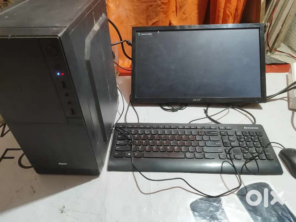 Desktop PC for Sale – Fully Working  8GB RAM  Acer Monitor