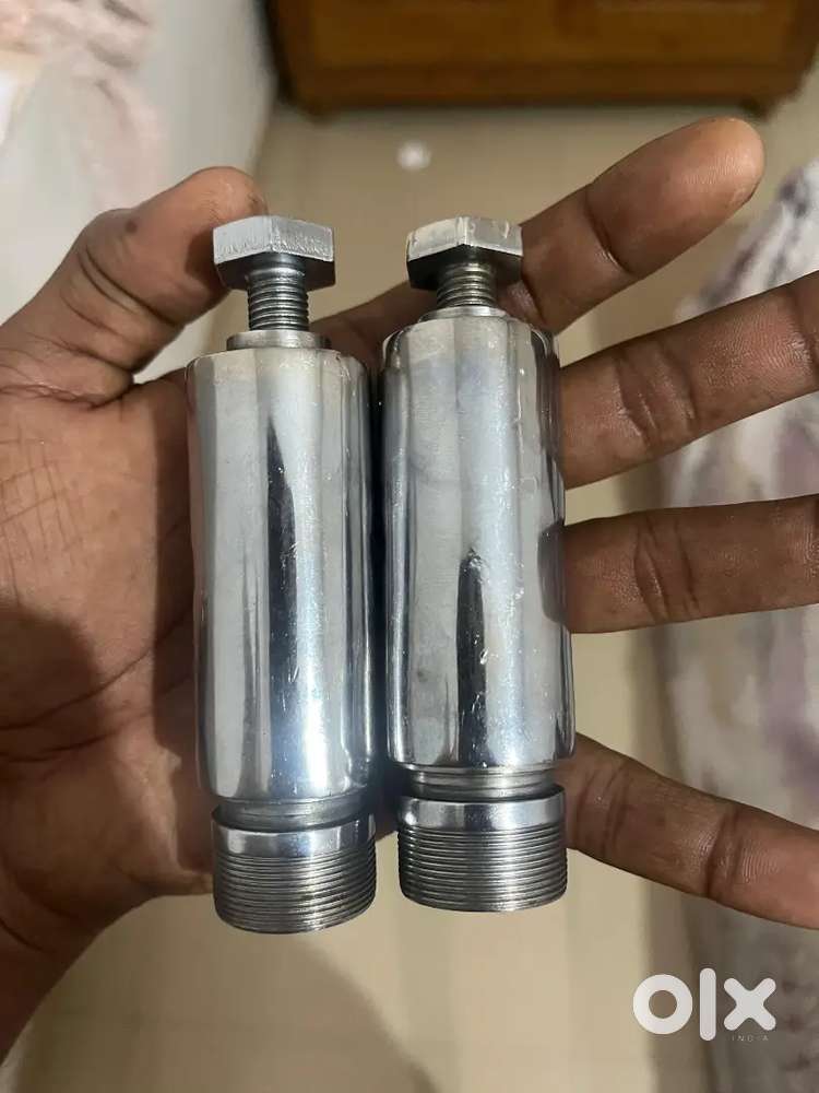 Chromed height nut for splender