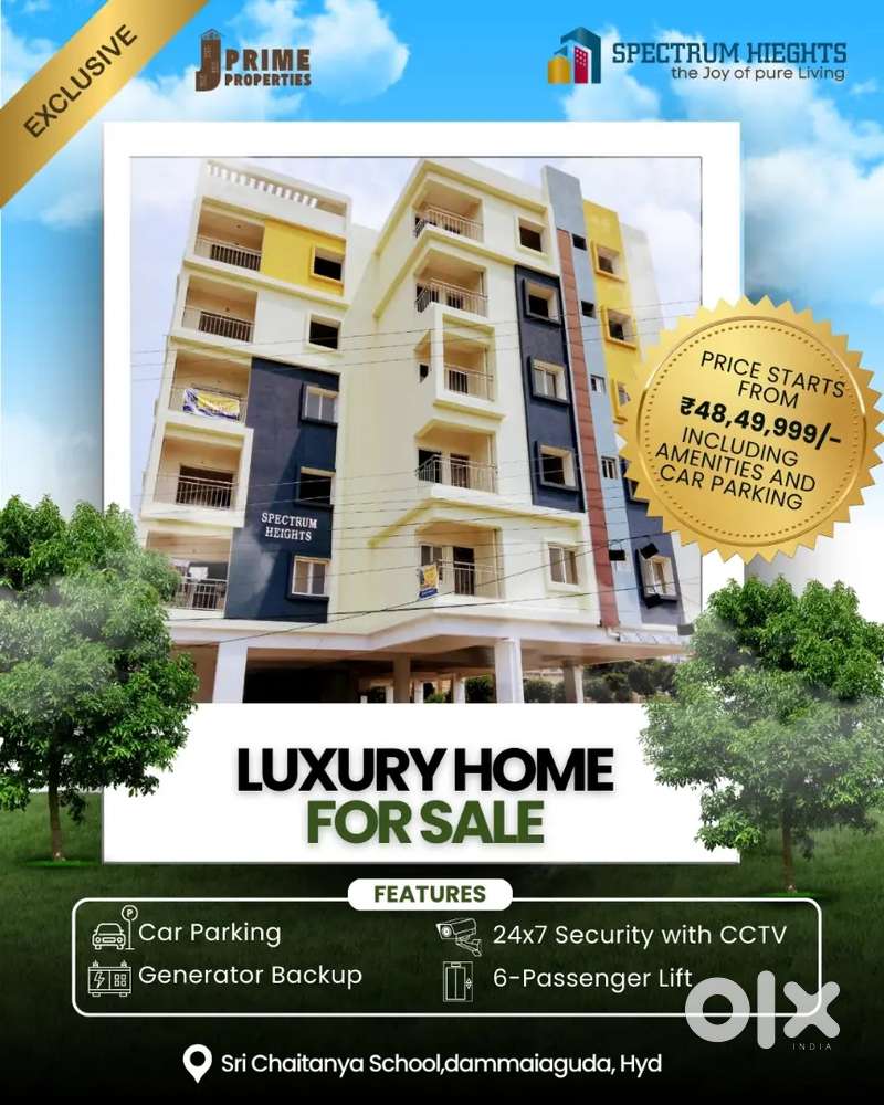 Best location and luxury Flat.