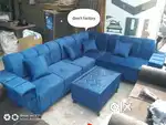 Voll 00667  offer  L sape corner sofa brand new