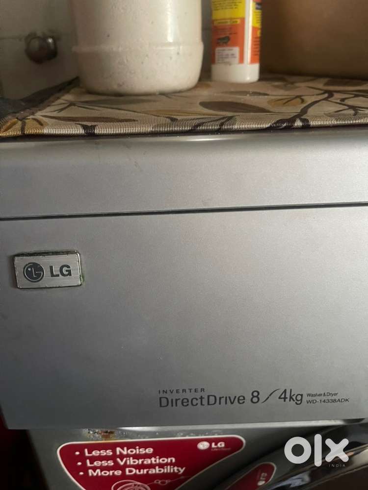 LG fully automatic with Drier 8kg/4kg