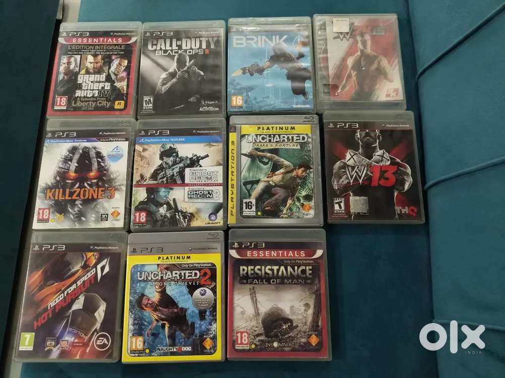 Games dvd available for ps3