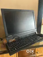 Desktop with all equipments for salr