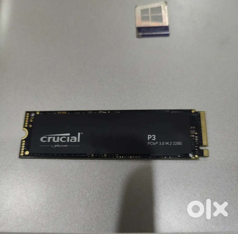 CRUCIAL 500 GB NVME SSD Unused Warranty