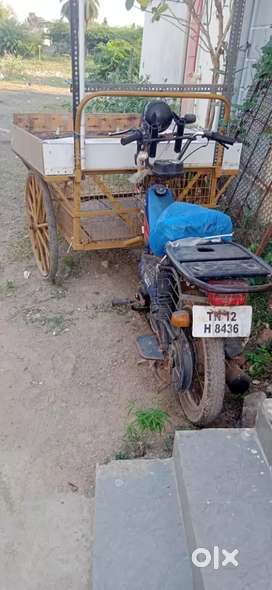 Tricycle with xl bike