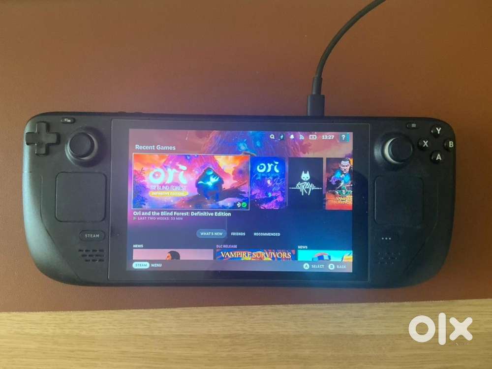 Steam Deck 64GB LCD + 512GB SD Card  Official Case & Charger Included