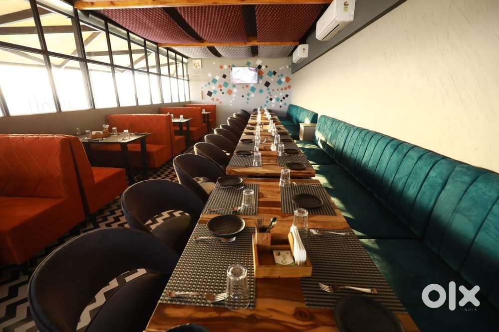 Restaurant/cafe available on lease and rent.
