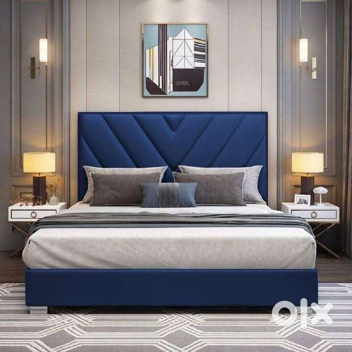 New best quality queen size luxury design full cushions bed with stora