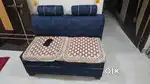 sofa 5 seater and mandir