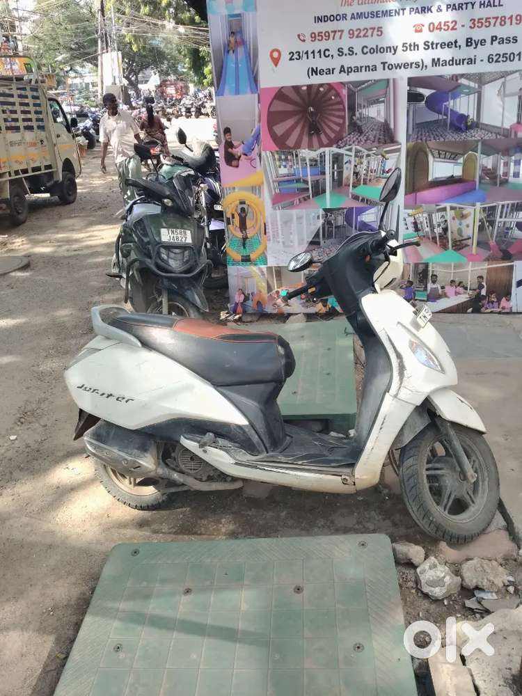 TVS Jupiter scooter for sale price is slightly negotiable