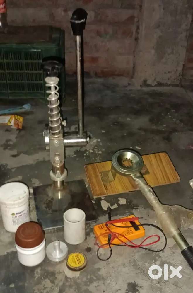 Bulb making machine heavy quality steel body