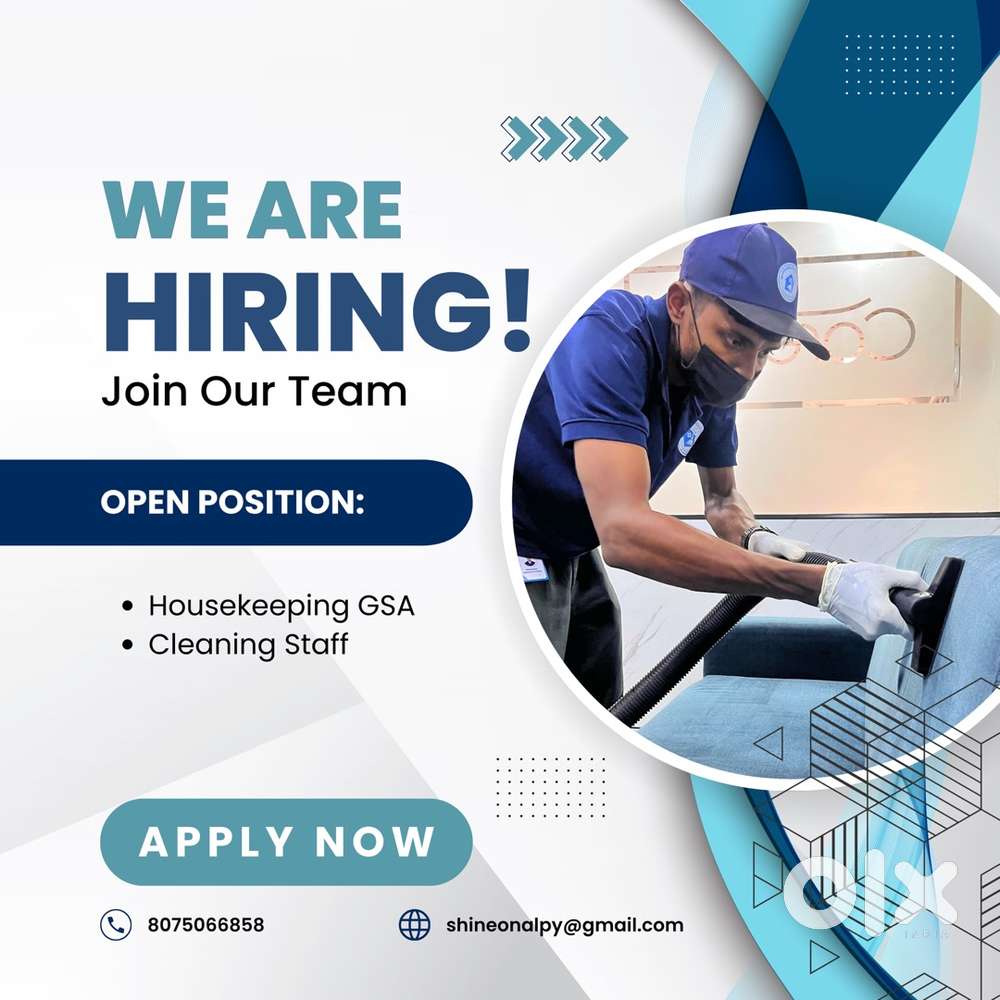 Cleaning Staff Male only