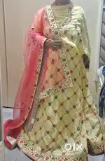 Yellow - Pink Chaniya Choli