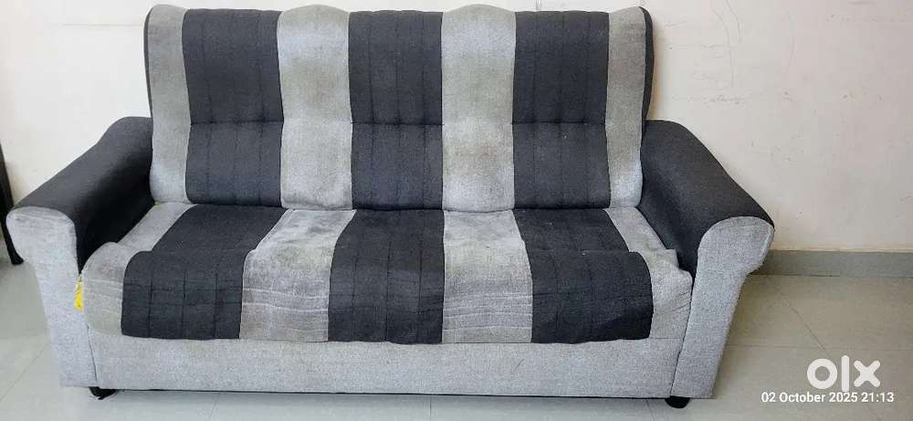 Used 3 seater Sofa - Grey, Kolapakkam