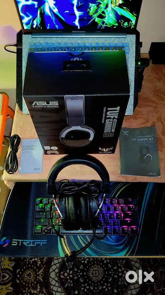 ASUS Tuff H3 Wired gaming headphones
