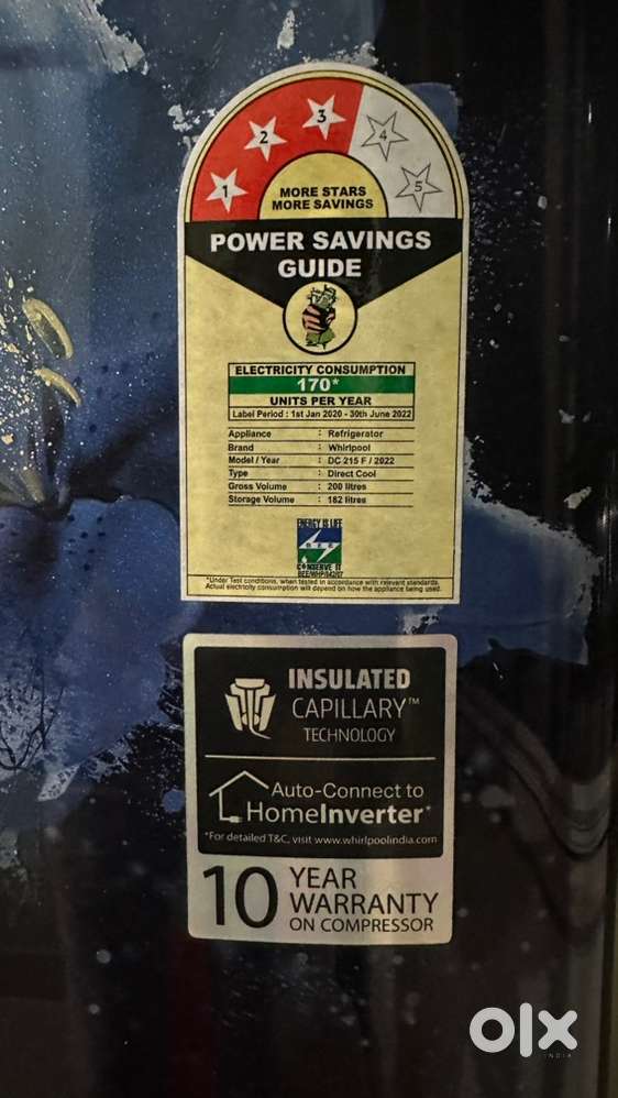 Whirlpool 182 L 3 Star Icemagic Powercool Direct - Single Door Fridge