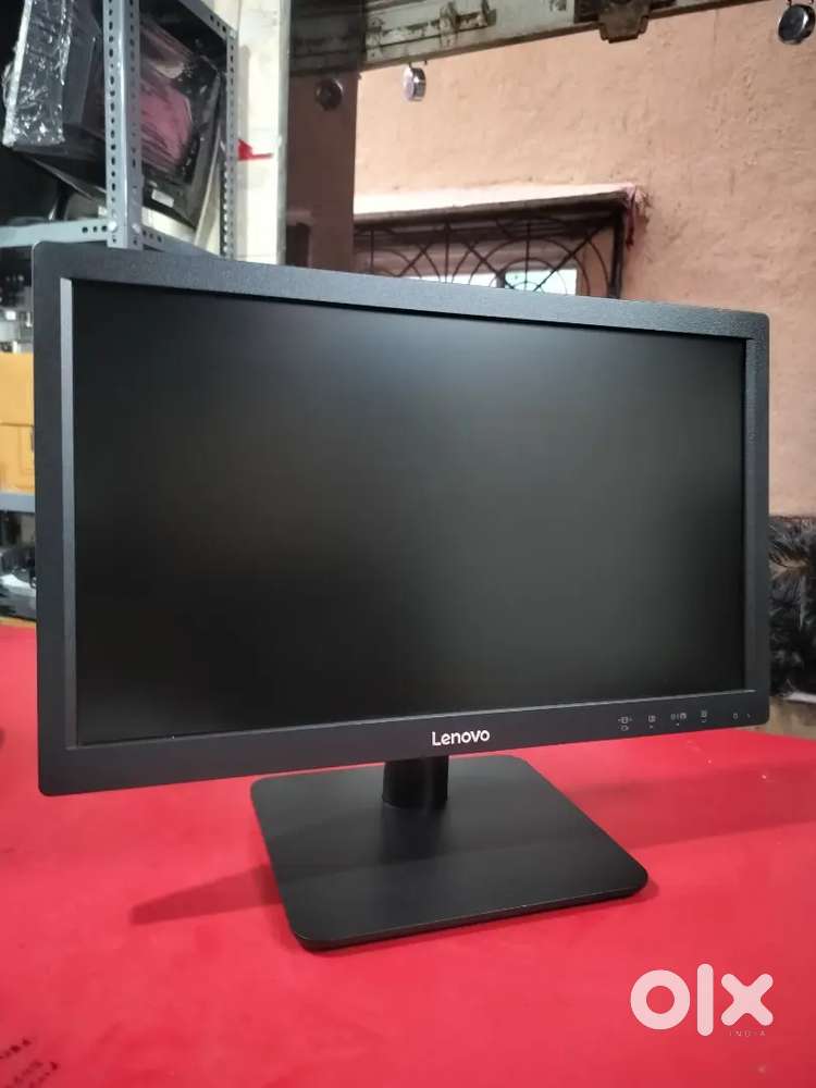 19 inch lenovo led monitor perfect working and new looking