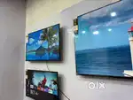 S O N Y brand new 48 inch smart QLED tv with soundbar and inbuilt AI