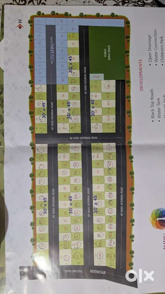 Open plot urgent sale