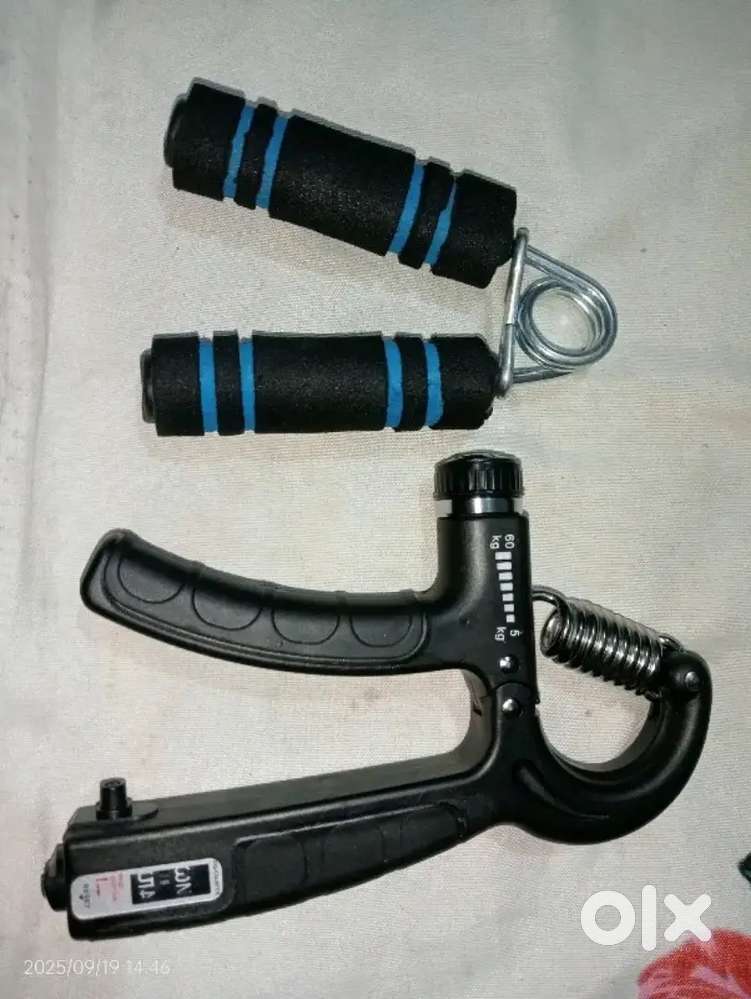 Adjustable Hand Grip + Foam Hand Gripper (Brand New)