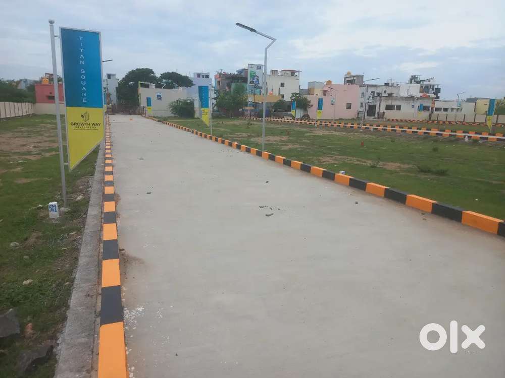 Gerugambakkam main road plots