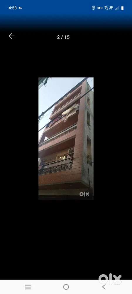 4bhk independent floor rent in new colony plot .5