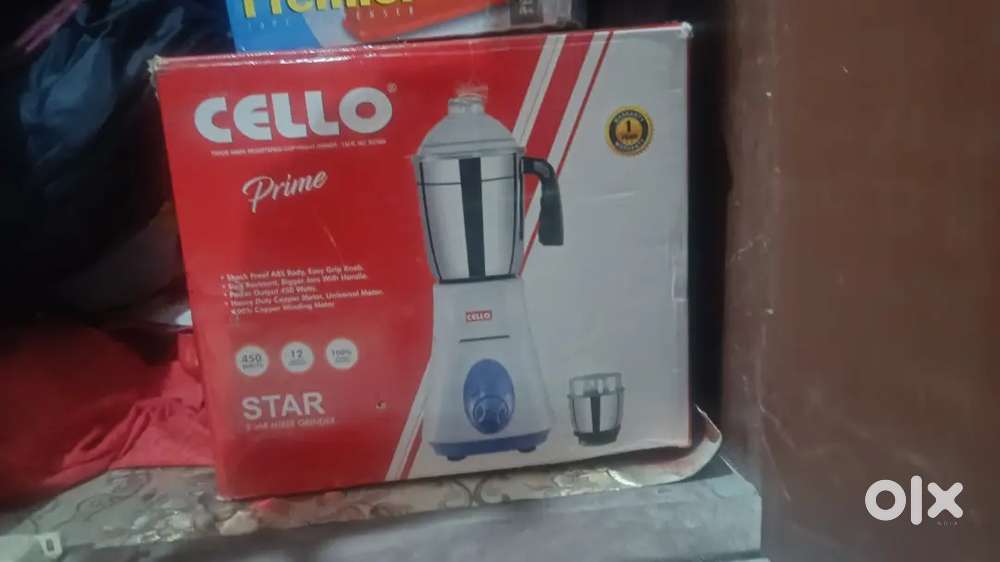 Gas Chulha 3 flames and Mixi Cello brand