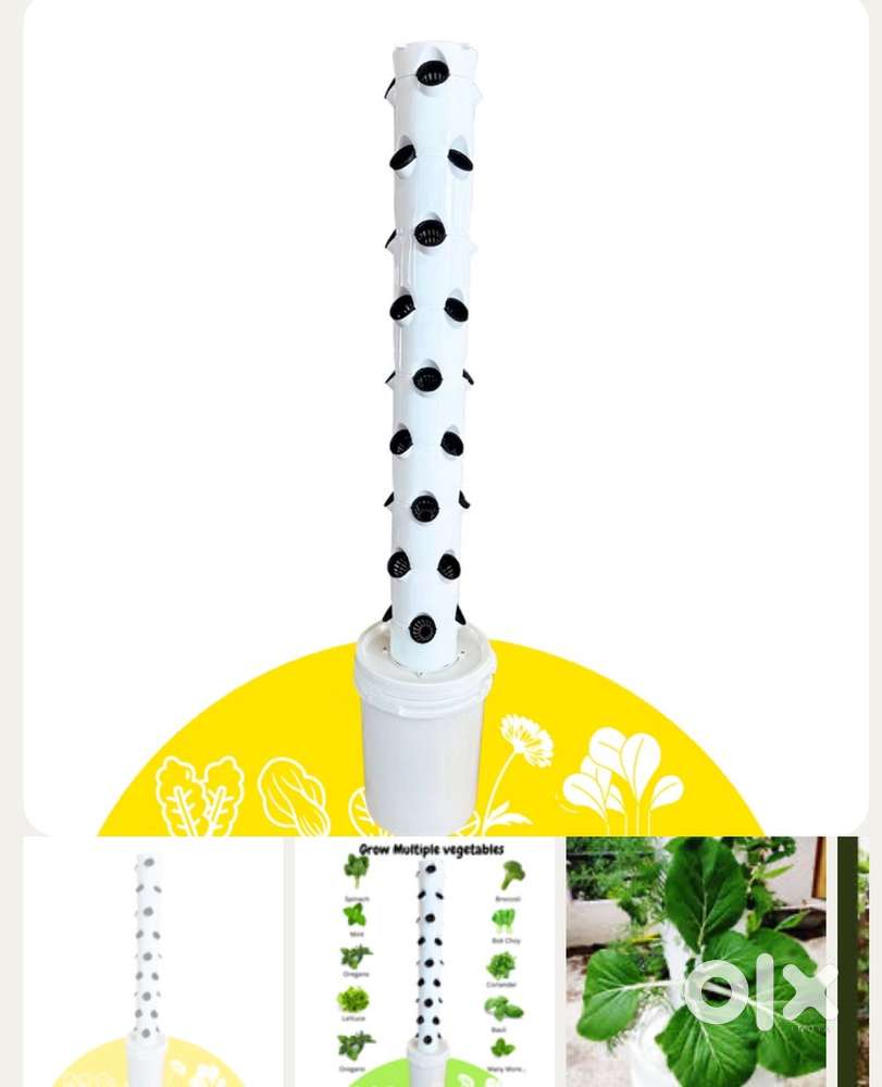 Hydroponic twin towers