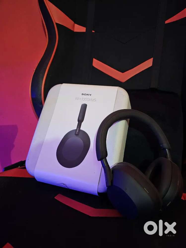 Sony WH-1000XM5 (Black) Most Premium Headphones