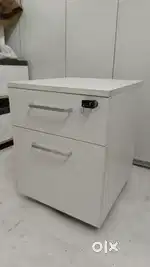 Wooden Office Pedestal 2 Drawer Office Storage, Locker, Cabinet, Box