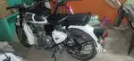 Royal Enfield classic 350 cc 2017 modal, white and black colour