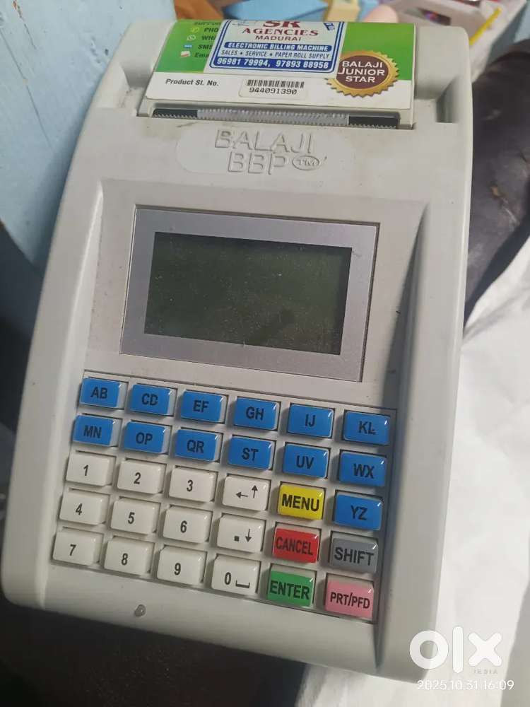 Billing Machine for shops