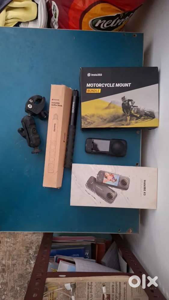 Insta 360 X3 Motorcycle Bundle