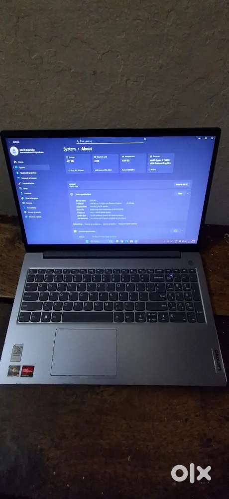 LenovoV15 (AMD Ryzen 3 7320U 8GBRAM/512GB SSDLaptop ExcellentCondition