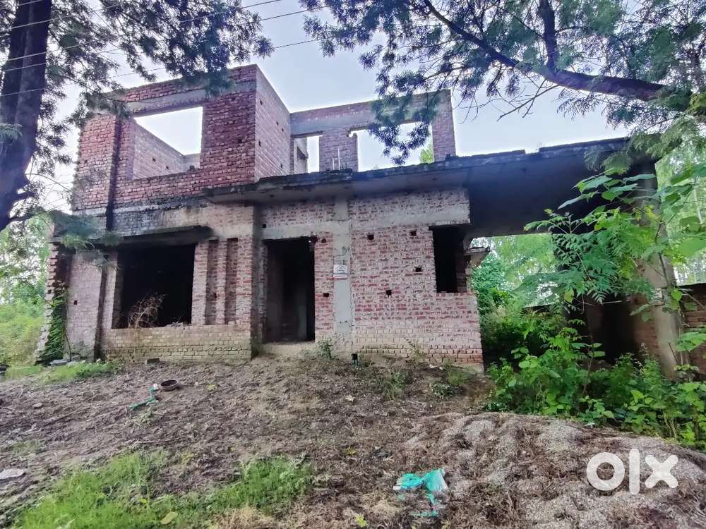 Semifinished house, submersible bore done