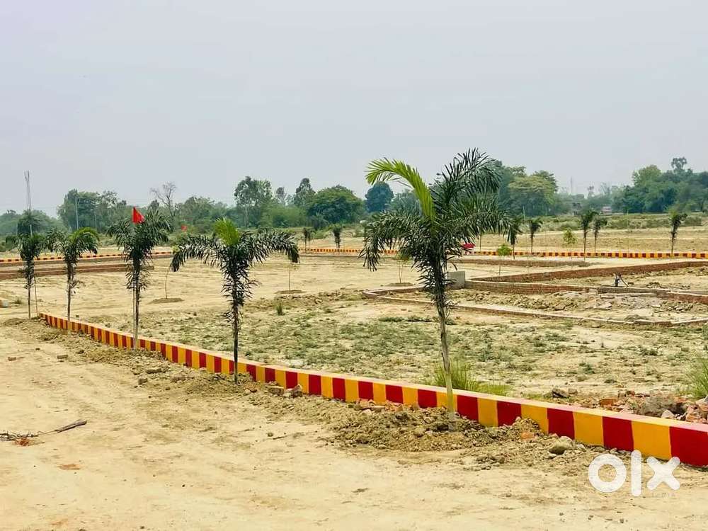 घर बनवा कर रहने योग्य जमीन लखनऊ शहर में विराज स्टेट सुल्तानपुर रोड पर