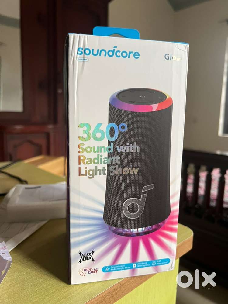 Brand new Anker Soundcore Glow sound & Light Portable Party Speaker