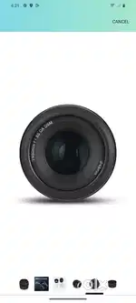 YONGNUO YN50mm F1.8S Lens 50mm F1.8 E Mount  Sony Camera