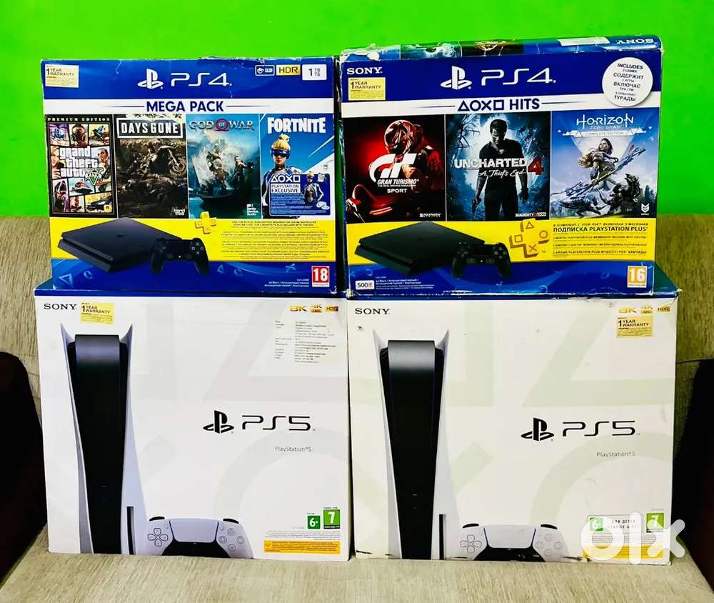 PS4 available for sale boxed units
