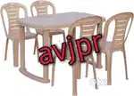 New plastic dining table set table with chairs cafe furniture restaura