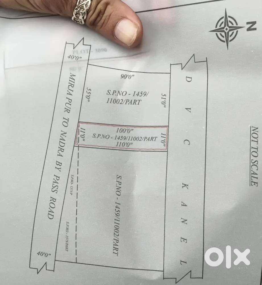 20 katha jaiga Nadra Mirja pur rod ar opor