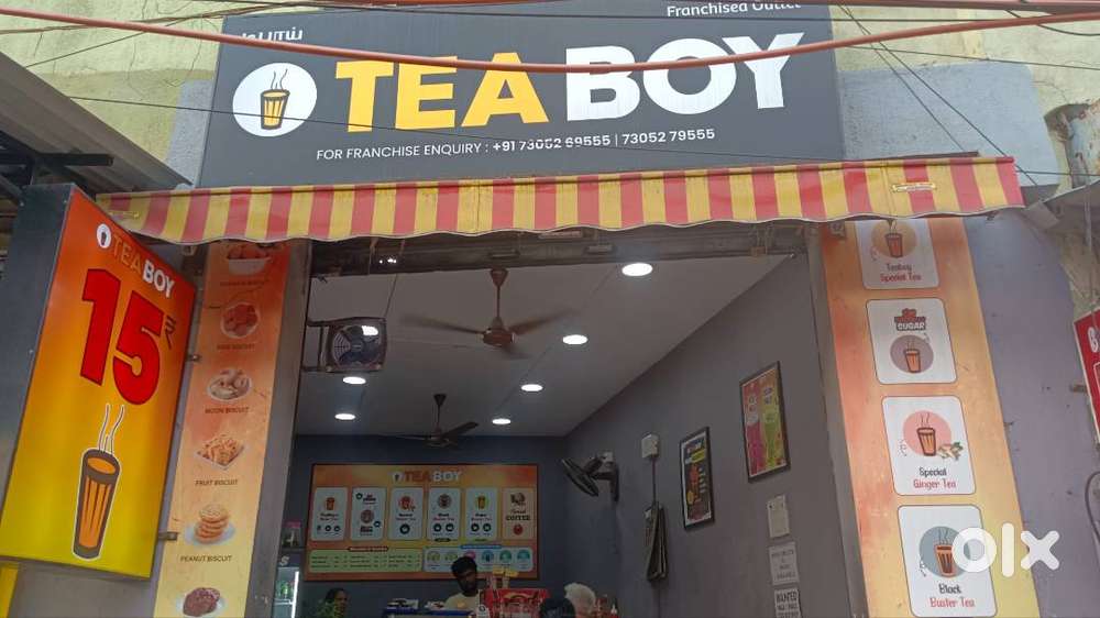 Tea boy shop  for sale