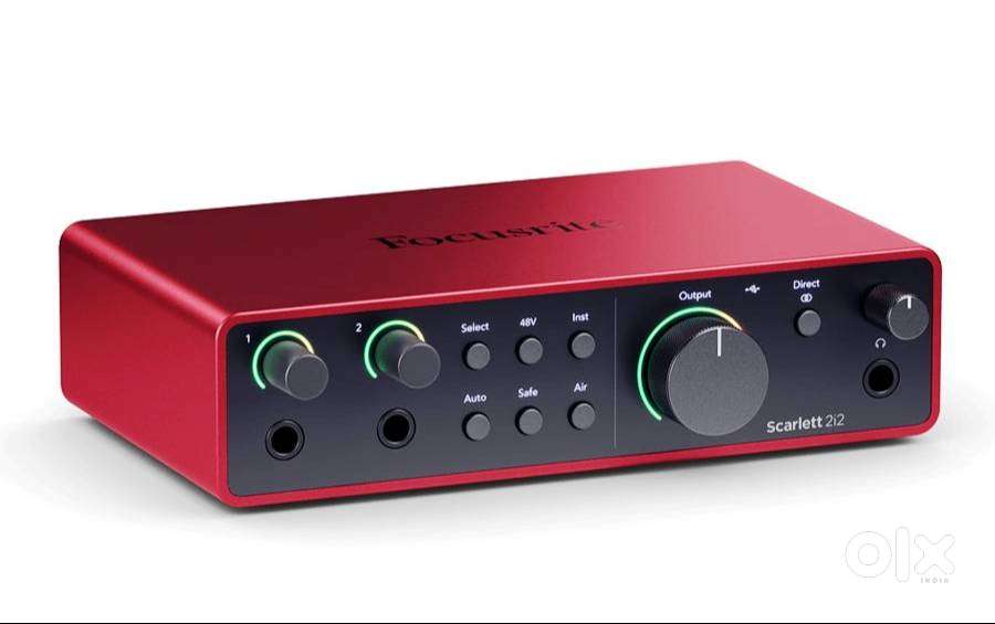 Focusrite Scarlett 2i2 (4th Generation) for sale - Under warranty