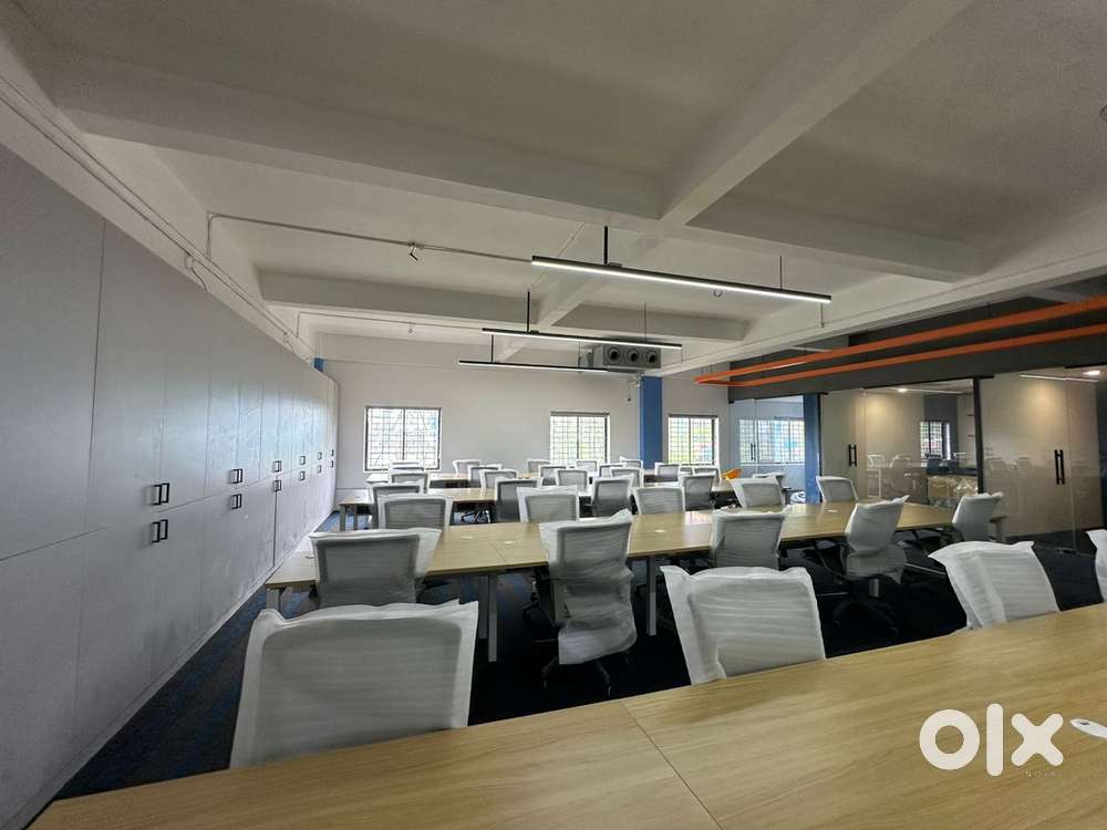 6000 sqft Furnished AC Office Space for rent Kakkanad
