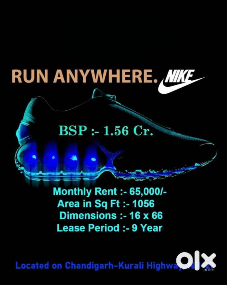 Pre-Leased Commercial Space with NIKE as Tenant