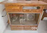 TV stand with showcase