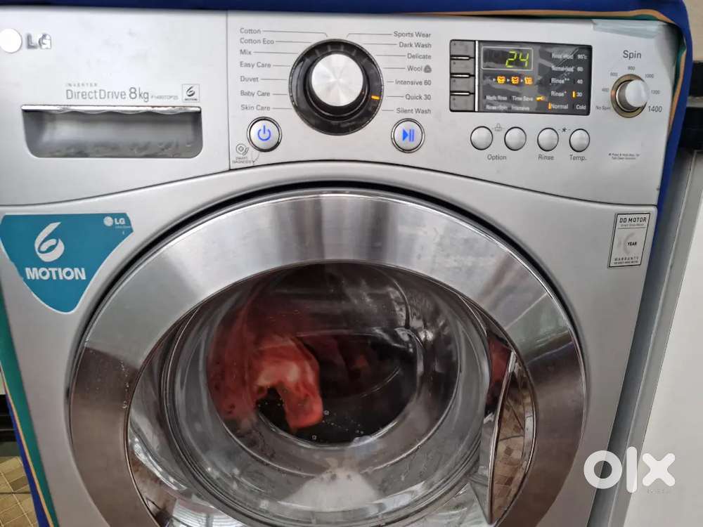 LG Front Load 8Kg Fully Automatic Washing Machine