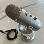 BLUE YETI MIC ( SILVER) FOR SALE