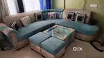 Sofa Set and dining table