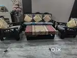 5 seater sofa with table